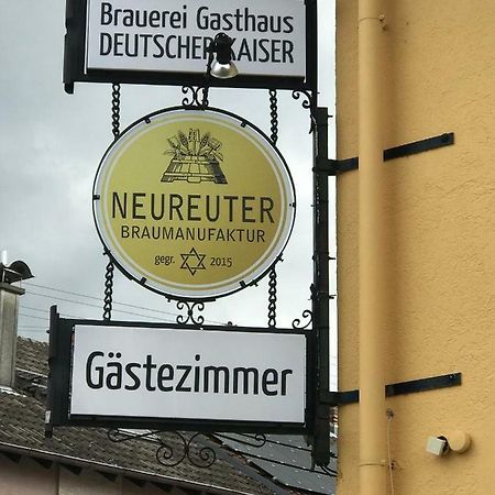 Brauerei Gasthaus Deutscher Kaiser Karlsruhe Exteriér fotografie